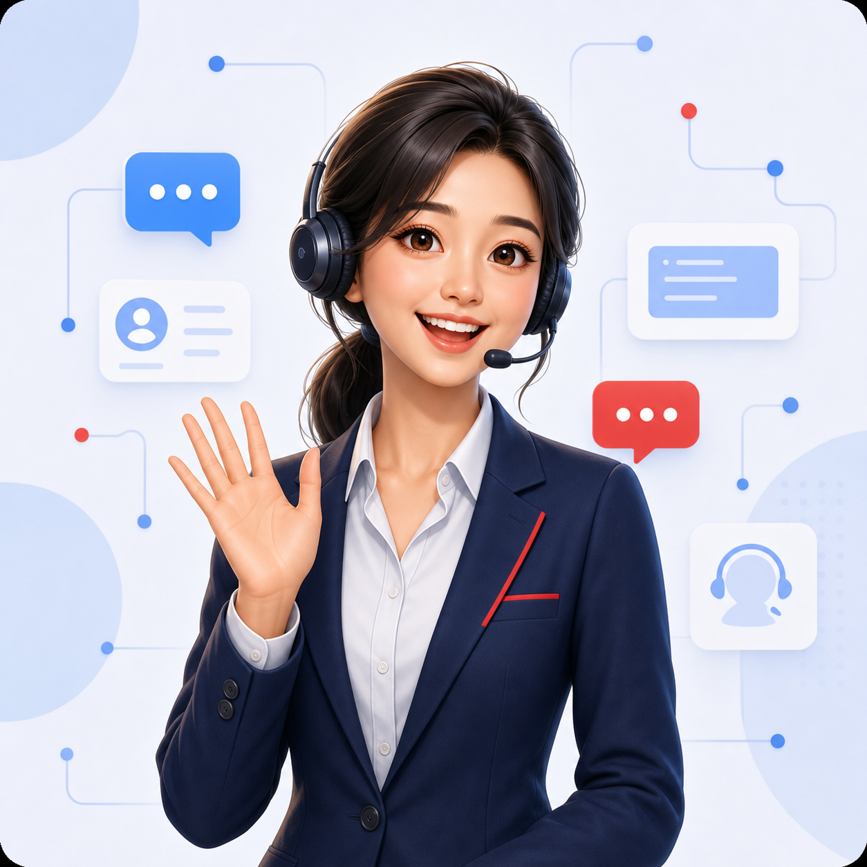 Mira, virtual customer service AI worker
